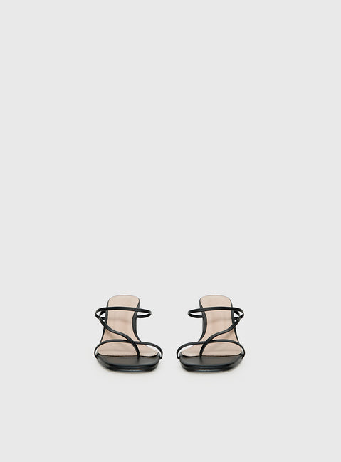 The Becka Heels Black