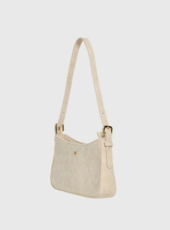 Peta & Jain Lilu Bag Cream Faux Suede