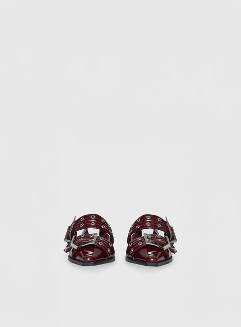 Therapy Matilda Flats Cherry Patent