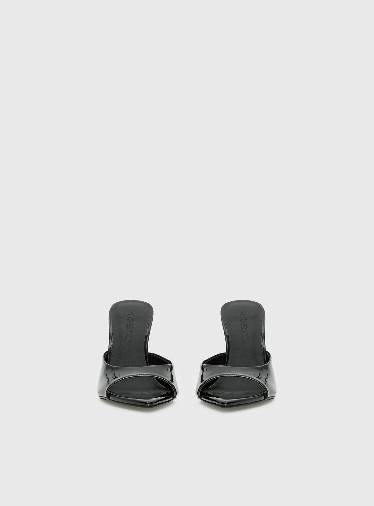 Let Love In Peep Toe Heels Black