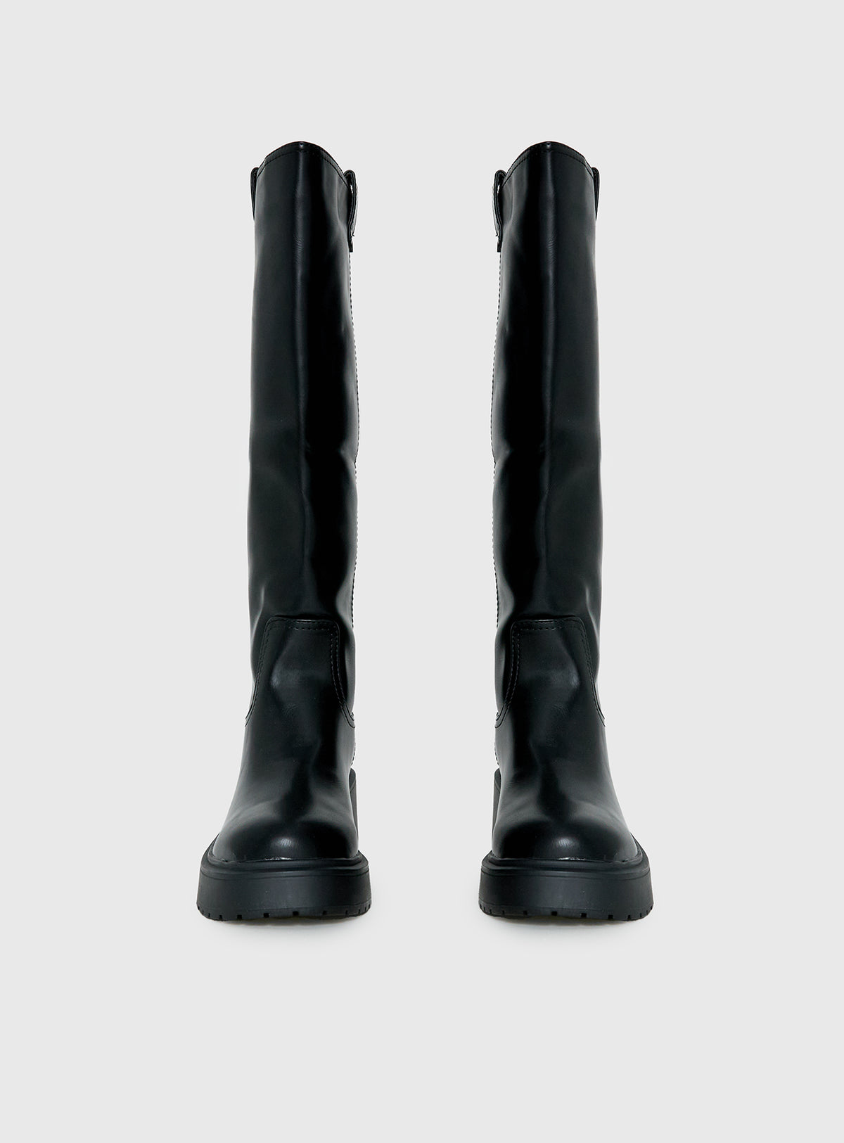 Lucia Knee High Boots Black
