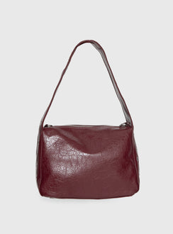 Dream Came True Eyelet Shoulder Bag Cherry