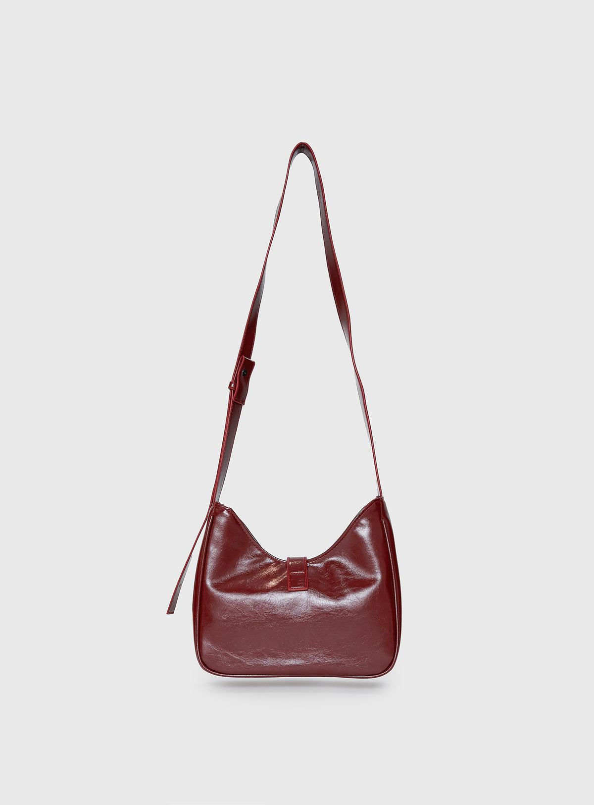 Heston Buckle Detail Bag Red