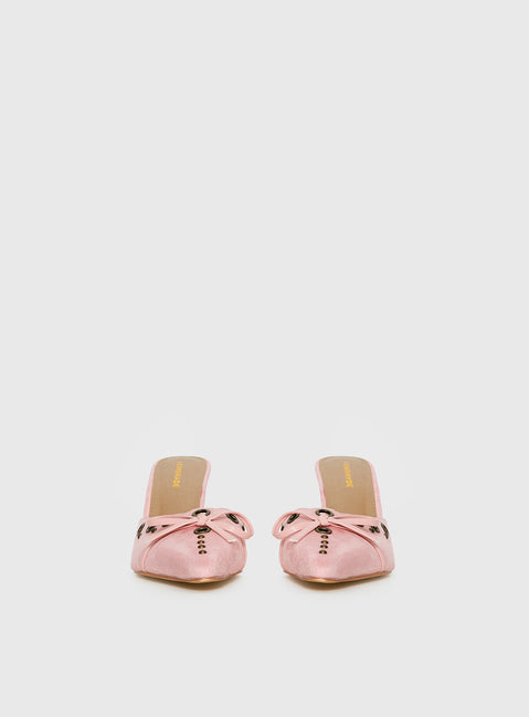 Charisma Pointed Toe Heels Dusty Pink
