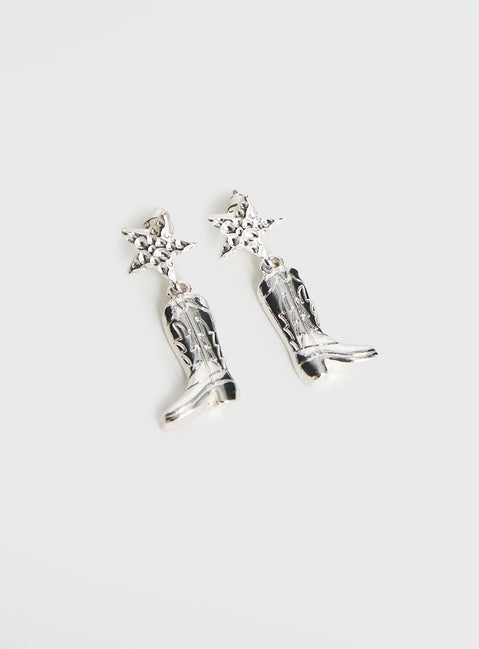 Starstruck Earrings Silver