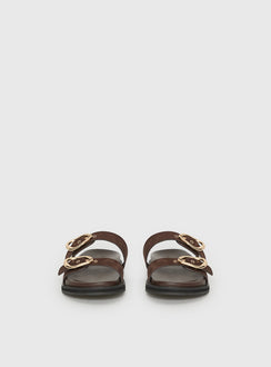 Billini Theresa Slides Chocolate