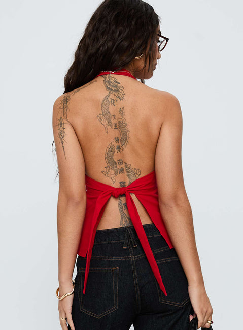 Millbank Top Red