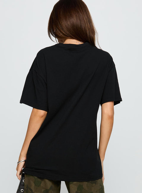 Big Winner Oversized Graphic Tee Black
