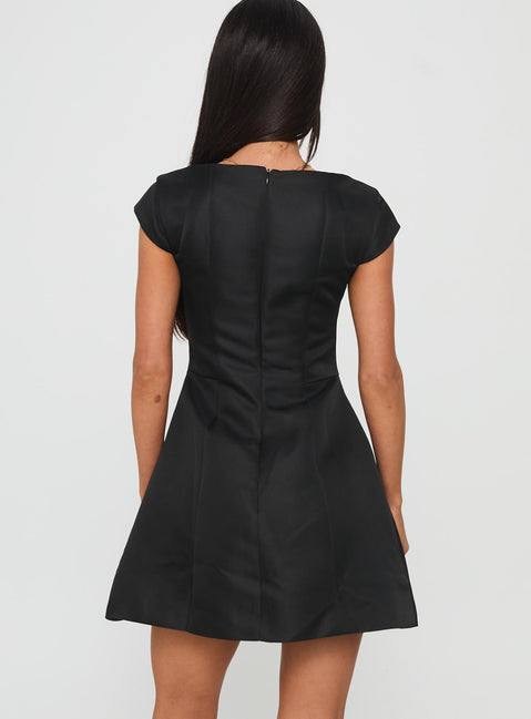 Mariza Mini Dress Black