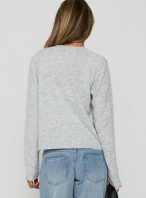 Denmark Cardigan Grey