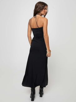 product Princess Polly Crew Neck  Samirah Maxi Dress Black