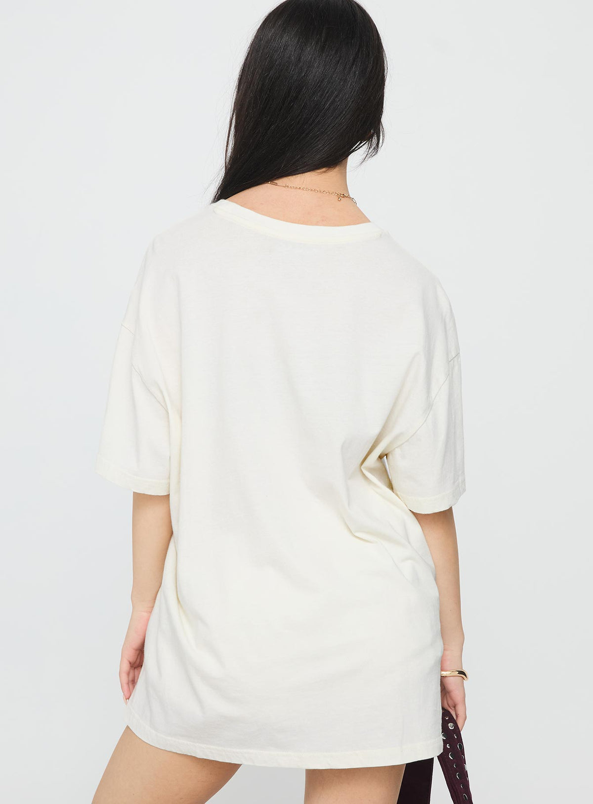 Hawaii Locale Oversized Graphic Tee Marshmellow