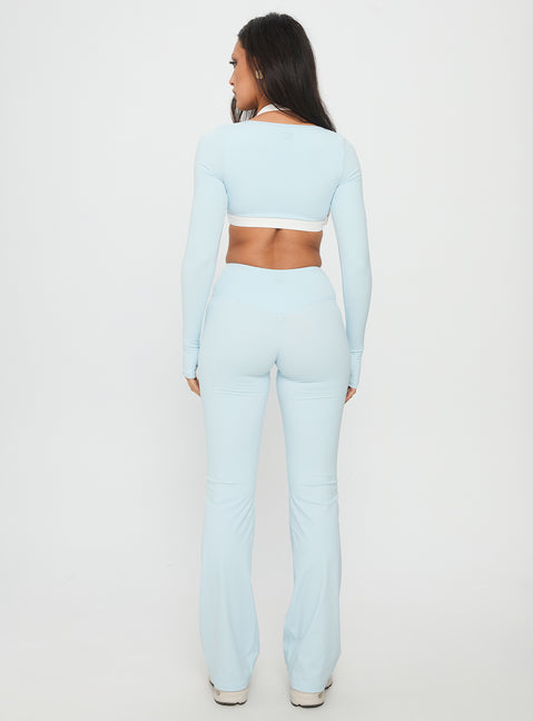 Sunday Session Active Flare Leg Pant Blue