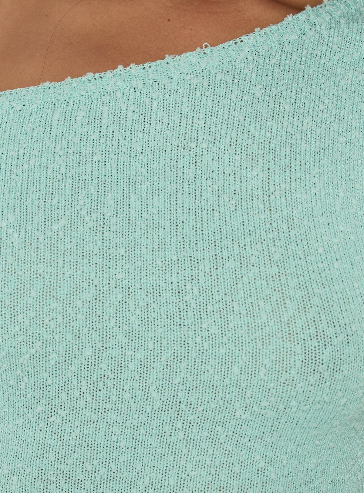 Coreina One Shoulder Mini Dress Aqua