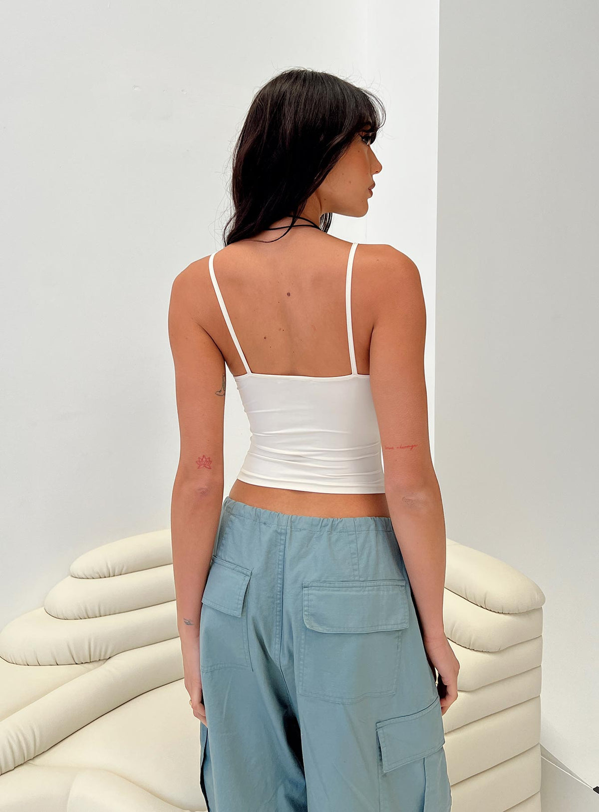 product Princess Polly Sleeveless Scoop Neck  Brando Cami Cream