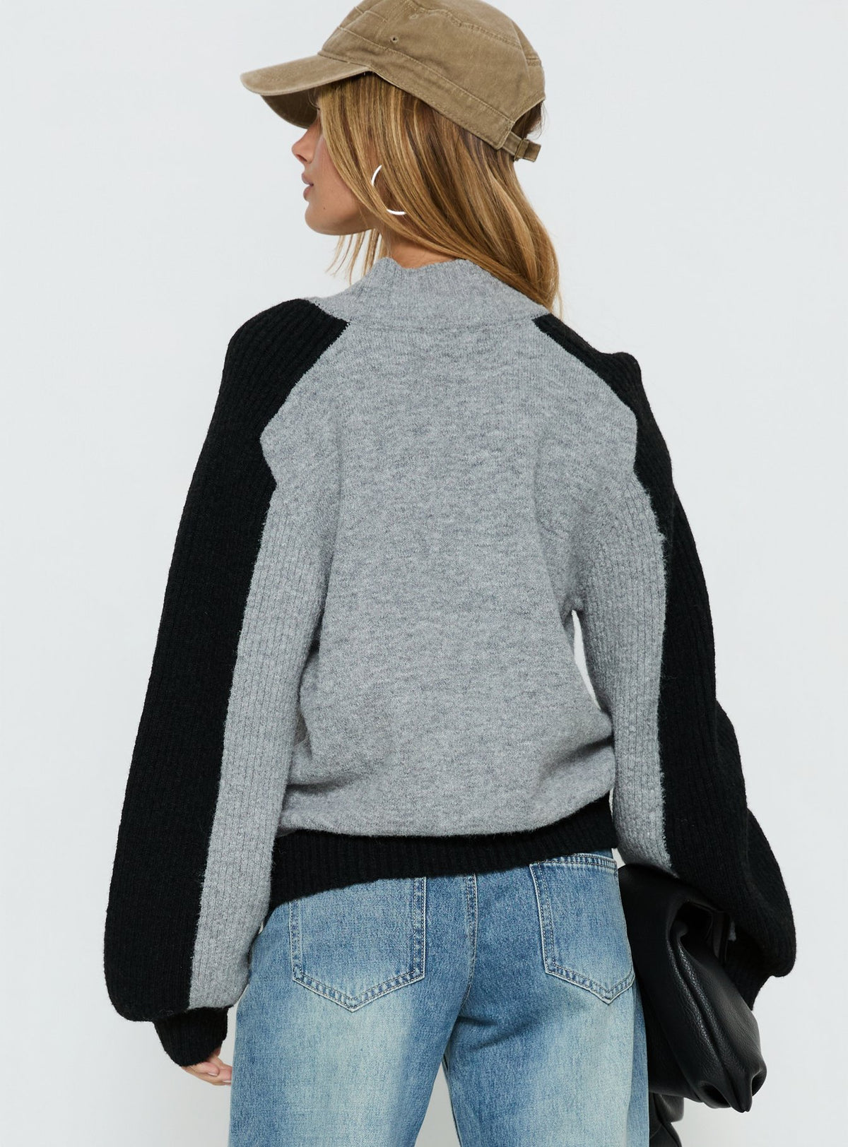 Asrar Sweatshirt Grey / Black
