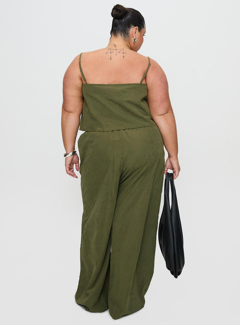 Paigey Set Khaki Curve