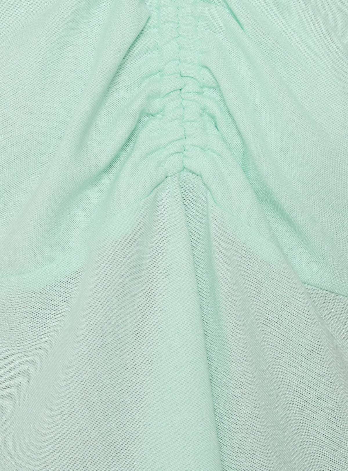 Dakotah Tie Neck Top Aqua