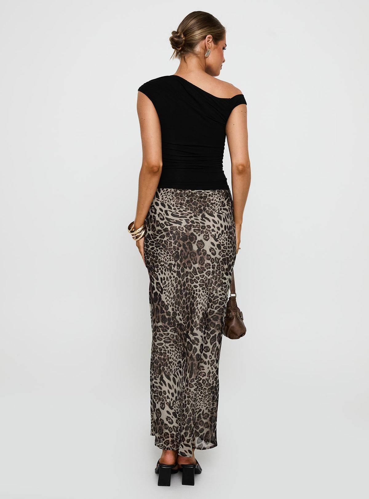 Manda Maxi Skirt Leopard Maxi Skirts Skirts 