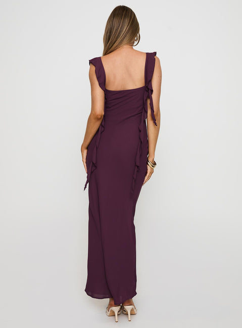 Lanai Maxi Dress Plum