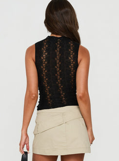 Kimi Lace Top Black