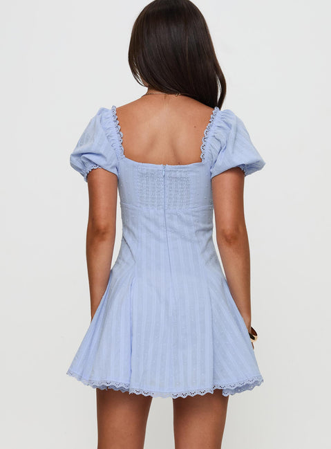 Rabatia Mini Dress Blue