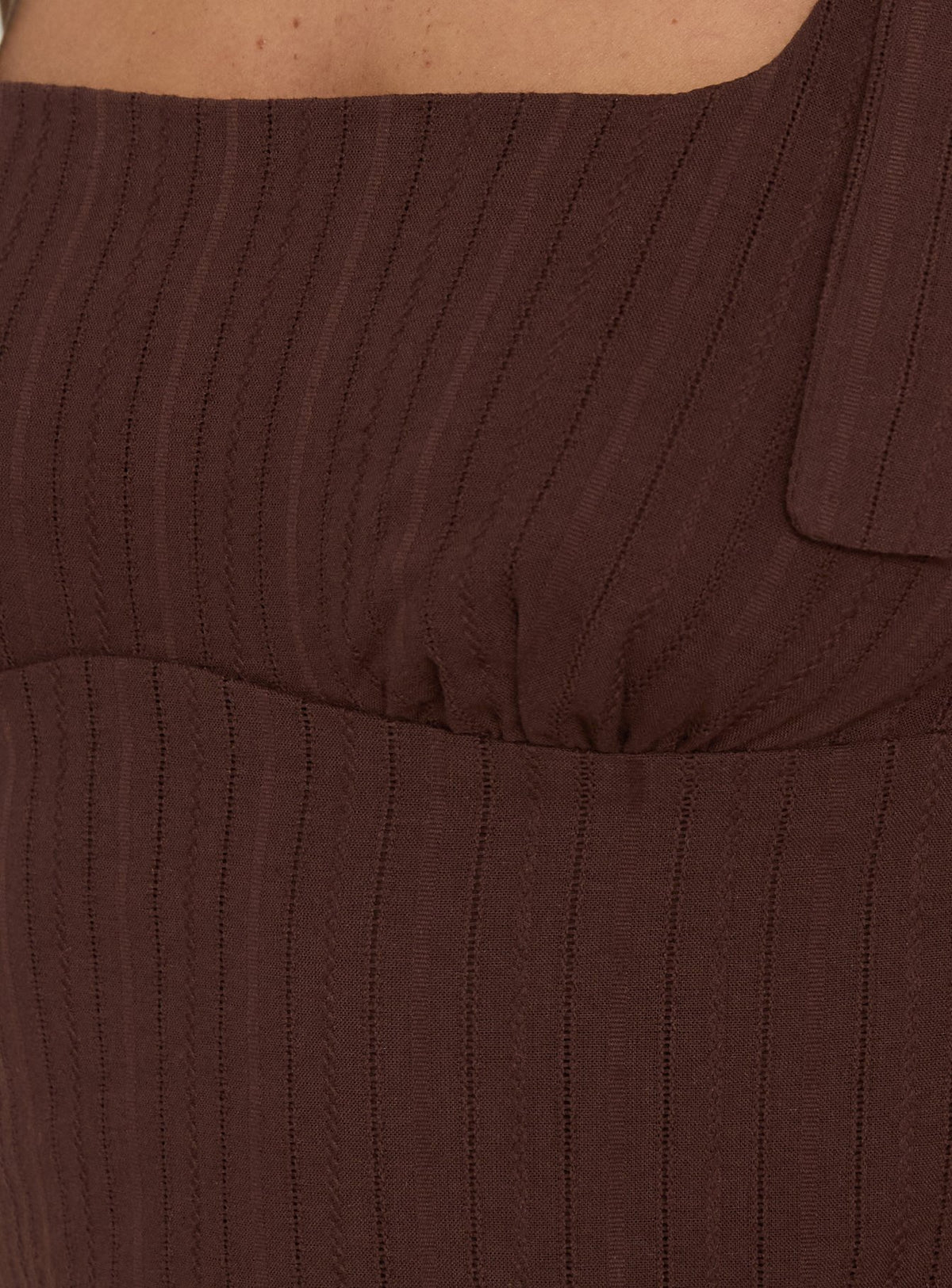 Neverending Mini Dress Dark Brown