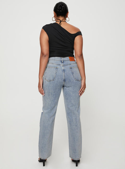 product Princess Polly High Waisted  Holland Jeans Denim