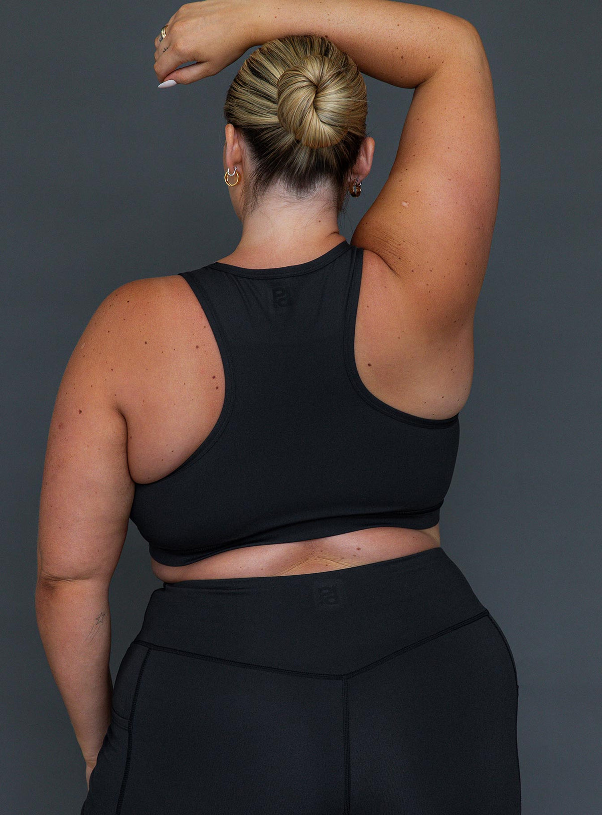 Black crop top