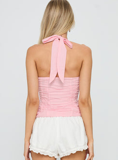 Nataliya Halter Top Pink