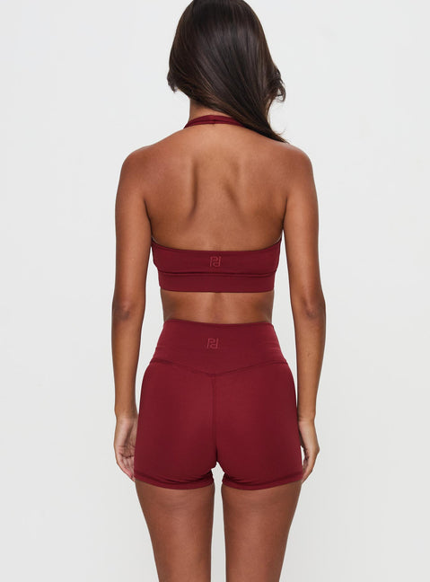 First Serve Active Short Red