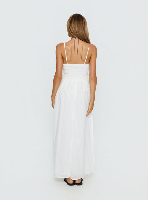 Carys Maxi Dress White