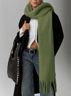 July Scarf Olive