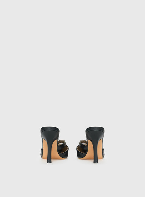 Compelling Pointed Toe Heels Black