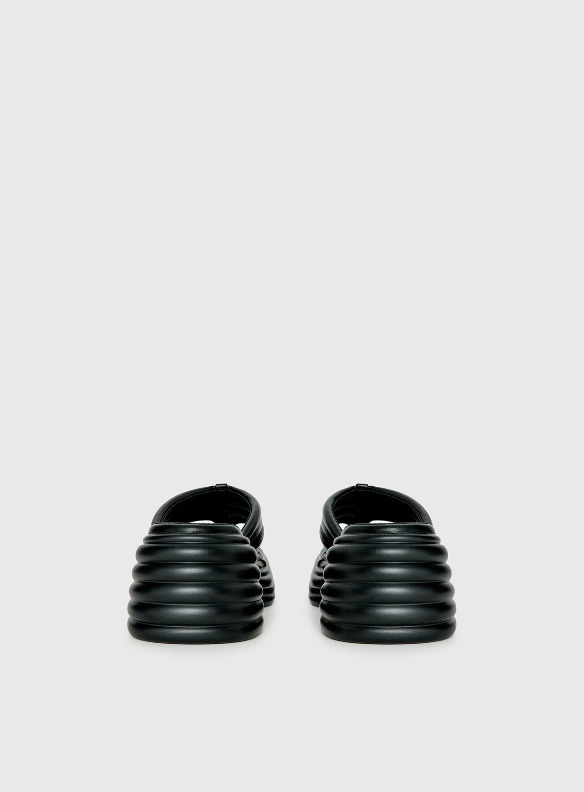 Therapy Flames Platform Sandals Black