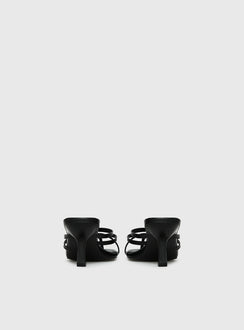 Goalie Heels Black