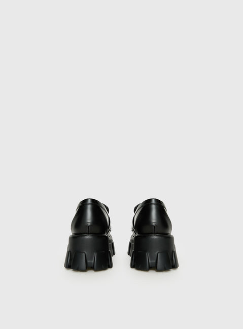 Penny Lane Loafers Black