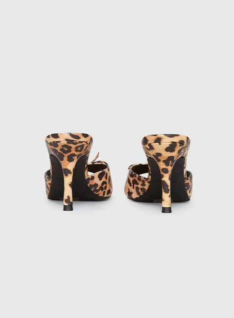 Hazelle Heels Leopard