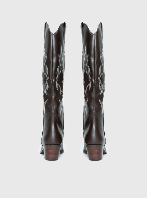 Billini Urson Boots Chocolate / White