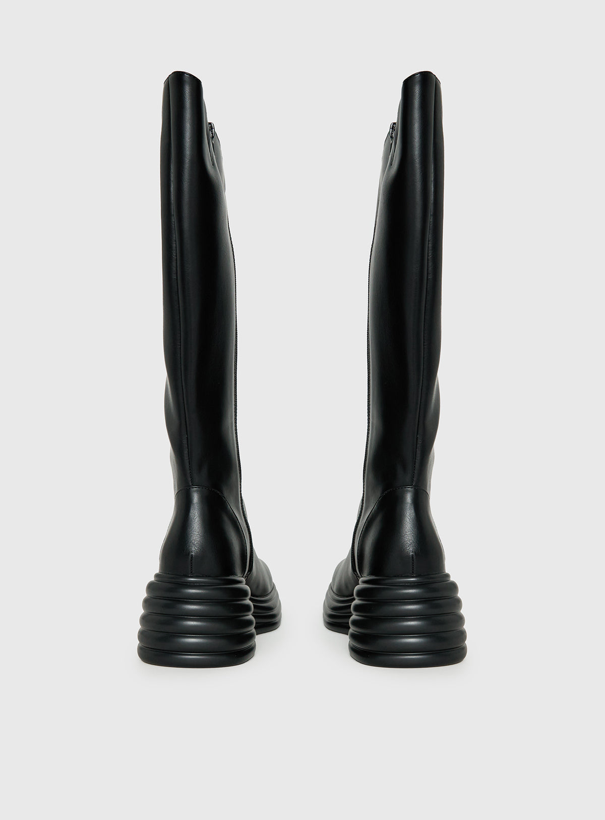 Therapy Frequency Knee High Boots Black