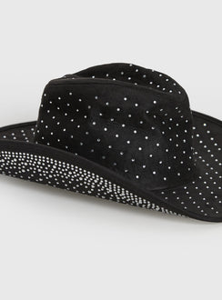 Tennessee Diamante Cowboy Hat Black