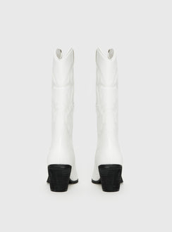 Therapy Clayton Boots White