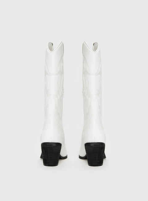 Therapy Clayton Boots White