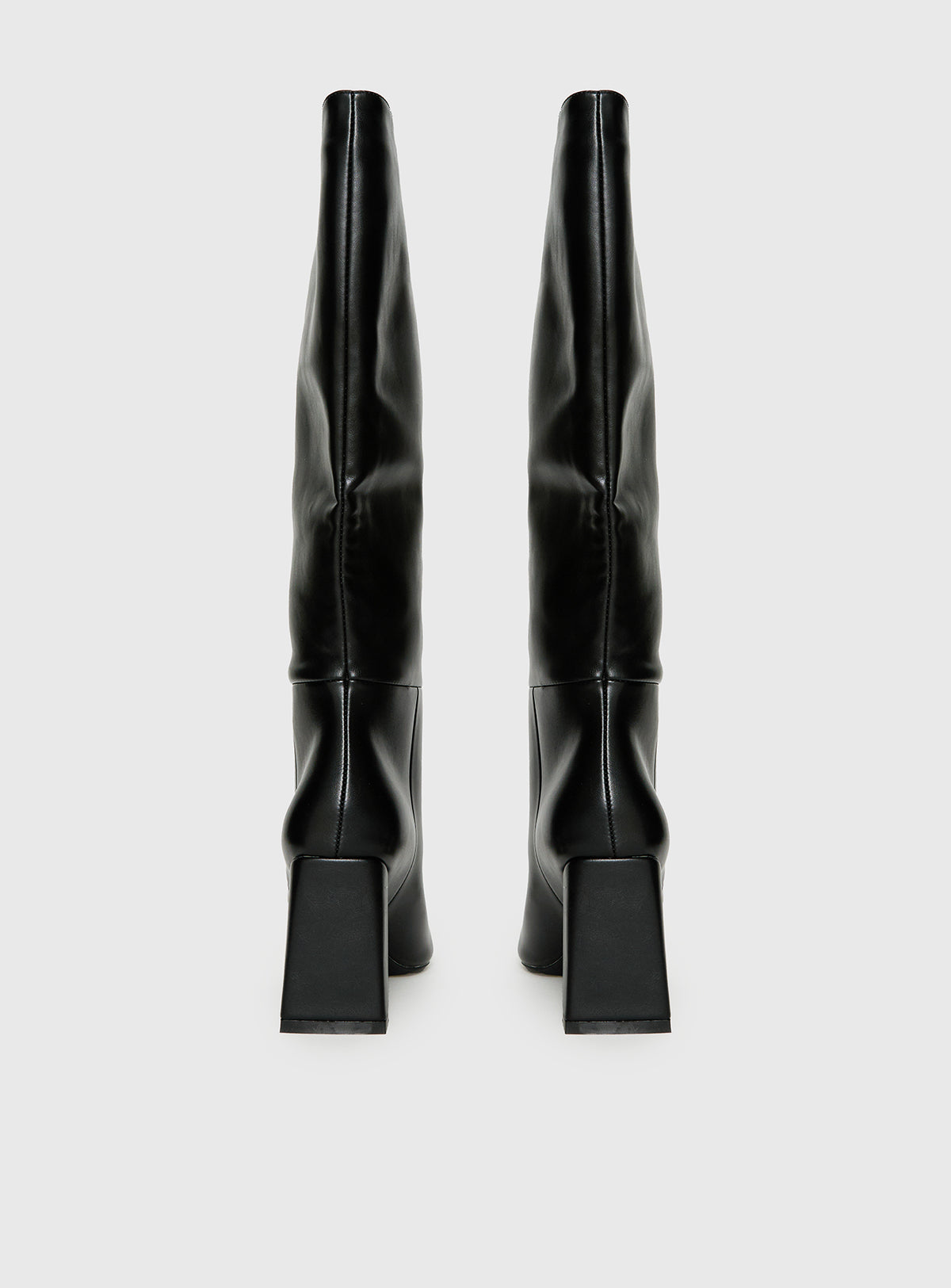 Vesper Knee High Boots Black