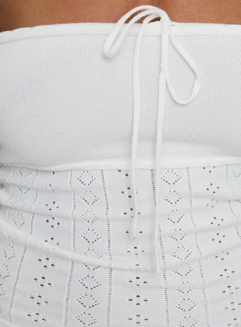 product Princess Polly Seona Strapless Top White Sleeveless straight 