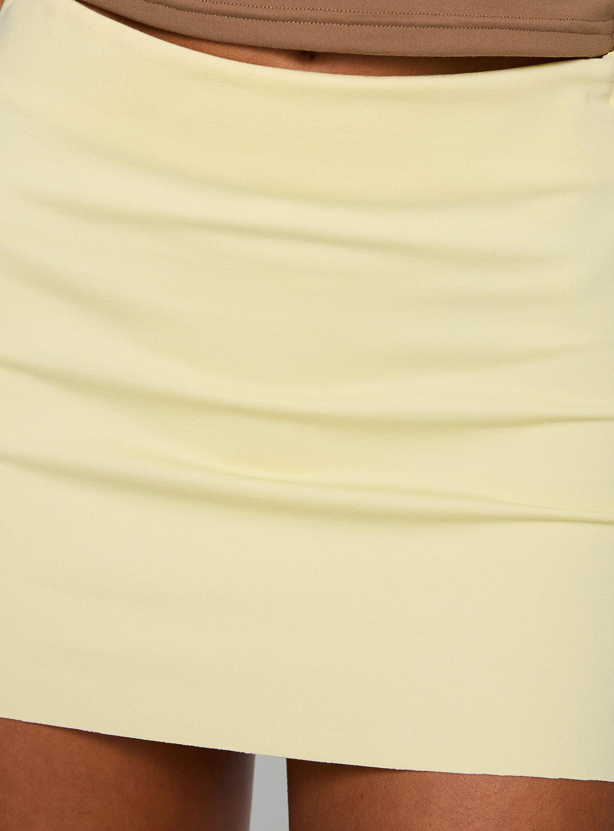 product Princess Polly Karley Low Waist Mini Skirt Lemon Mini Skirts 