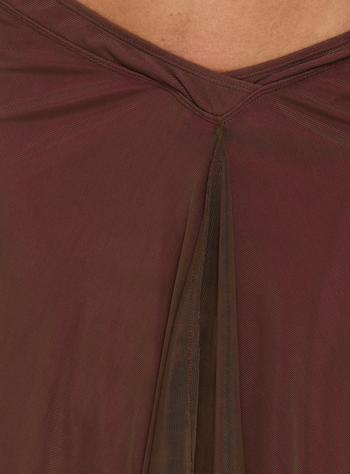 Shop the Erinhadi Midi Skirt Brown / Pink womens-skirts with midi length detail Princess Polly