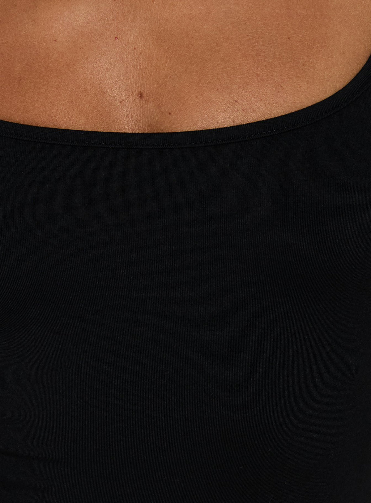All Tied Up Bodysuit Black Sleeveless Bodysuit 