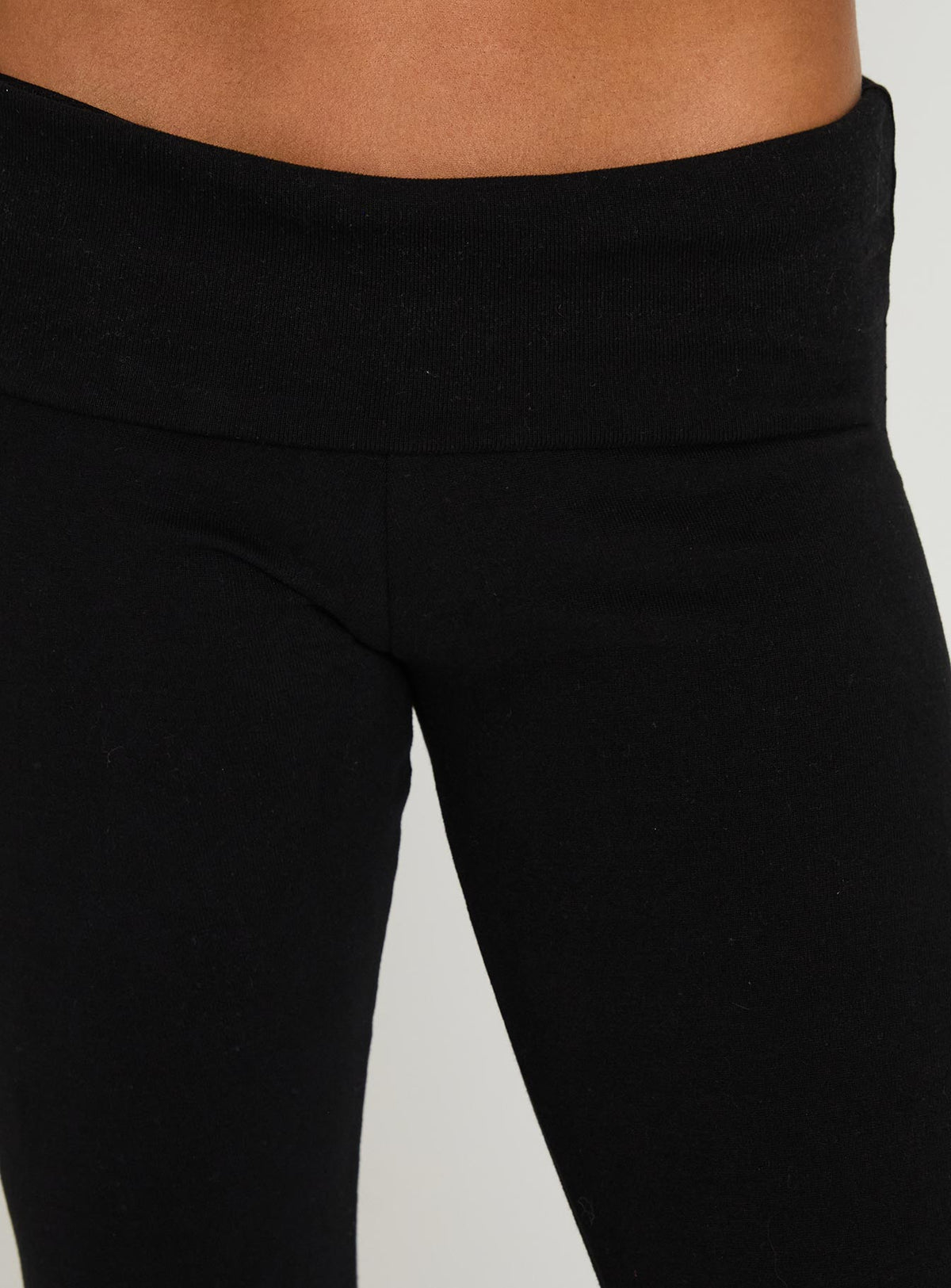 back view of model wearing Princess Polly Movement Yoga Pant Black Pants 