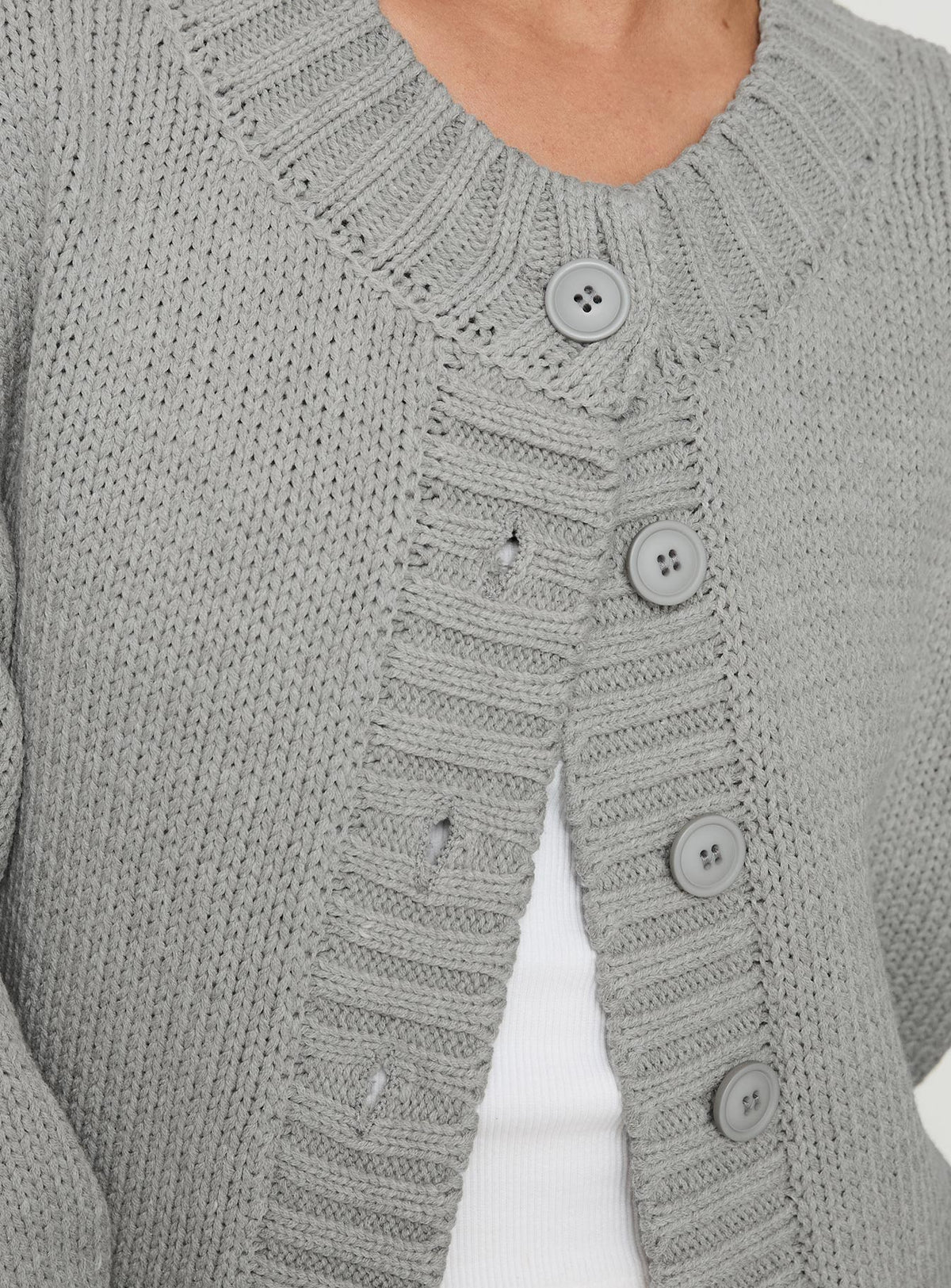 product Princess Polly Edern Cardigan Grey Jumpers 